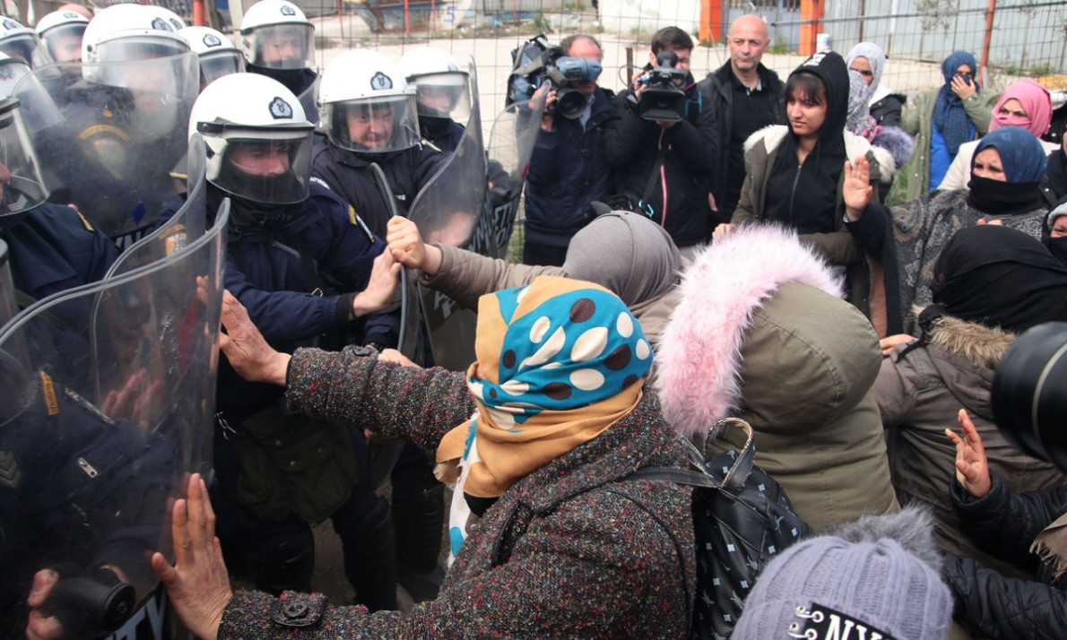 Σοβαρά επεισόδια ΤΩΡΑ στα Διαβατά