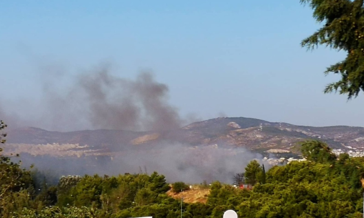 Φωτιά ΤΩΡΑ στη Λυκόβρυση (pics&vid)