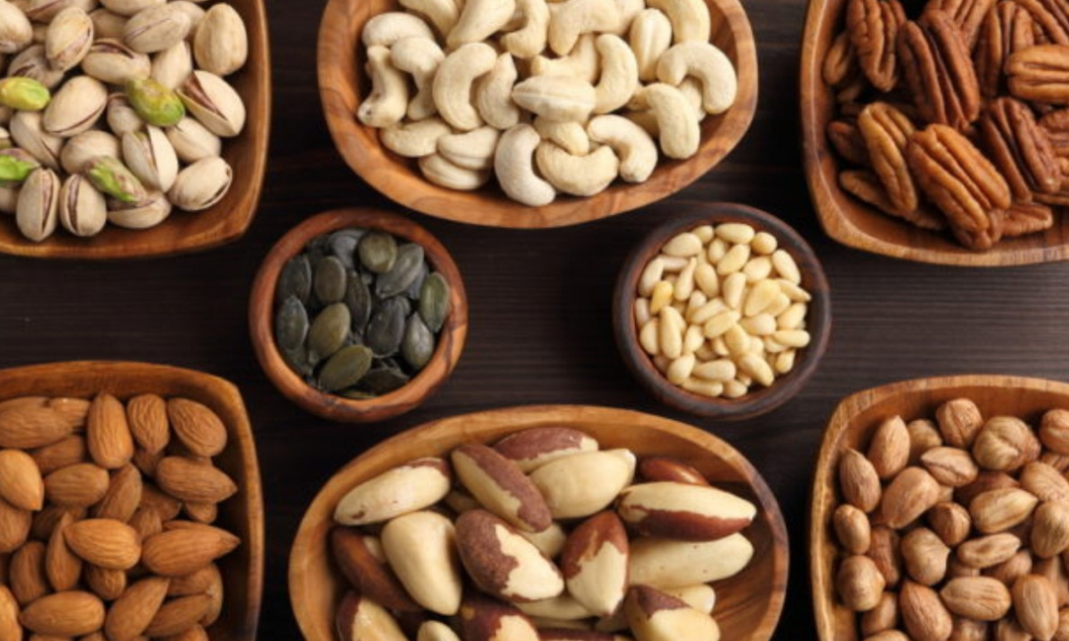 Οι ξηροί καρποί με τον περισσότερο σίδηρο (εικόνες)