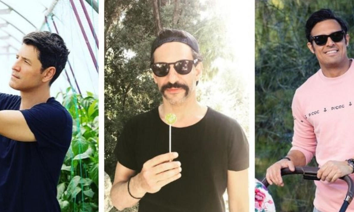 Διάσημοι Έλληνες μπαμπάδες αποδεικνύουν ότι δεν είναι babysitters (pics)