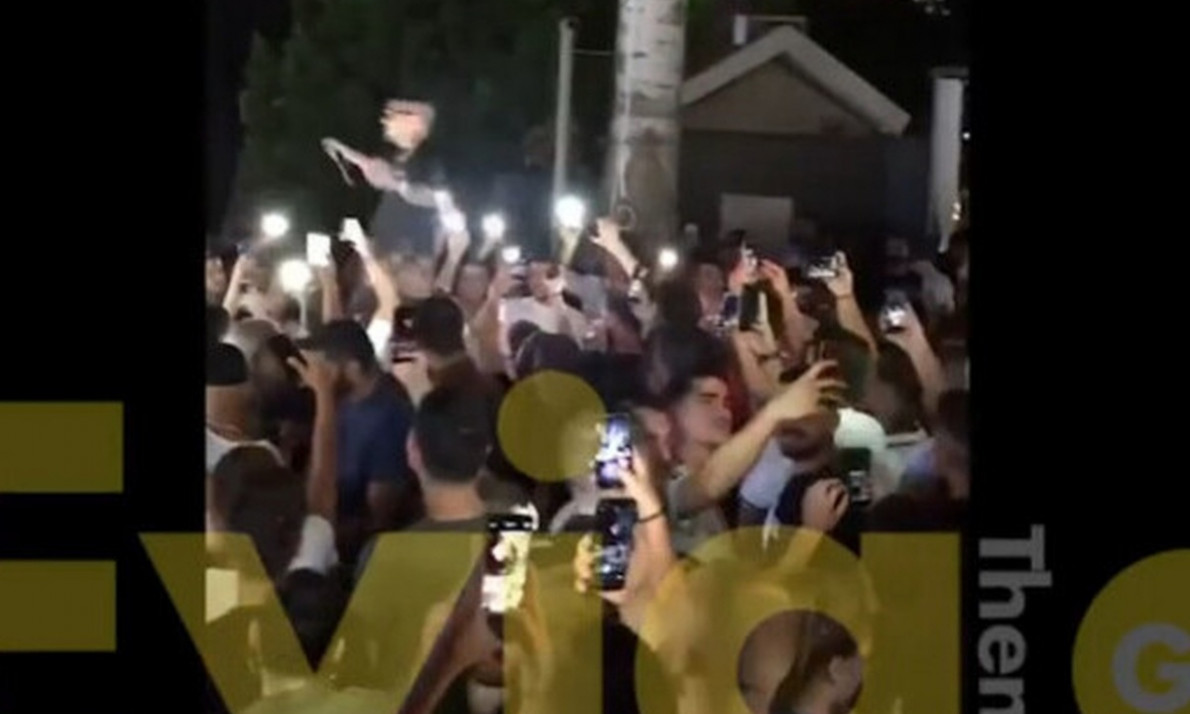 Κορονοϊός: Συνωστισμός σε νυχτερινό μαγαζί στον Ωρωπό για τον Snik (vid)