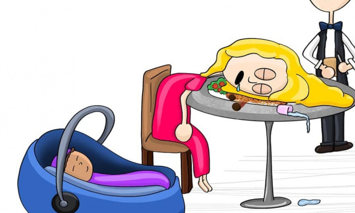 Οι στιγμές «τρέλας» που βιώνει κάθε μαμά μέσα από χιουμοριστικά σκίτσα