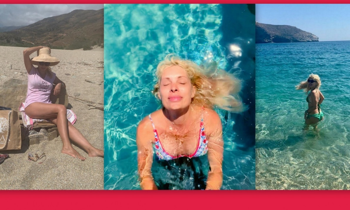 Ελένη Μενεγάκη: Όλες οι φορές που πόζαρε χωρίς ρετούς και έδειξε τις ατέλειές της