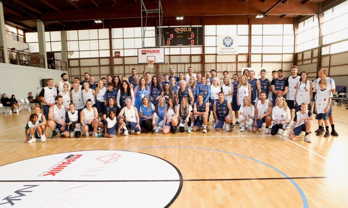 Ένας για όλους και όλοι για την W.I.N. Hellas. Δείτε εδώ τον celebrity αγώνα μπάσκετ