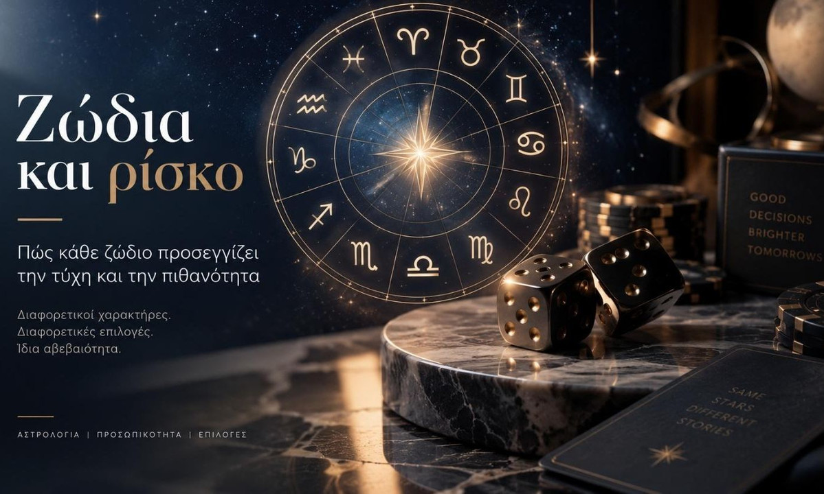 Ζώδια και ρίσκο: Πώς κάθε ζώδιο προσεγγίζει την τύχη και την πιθανότητα