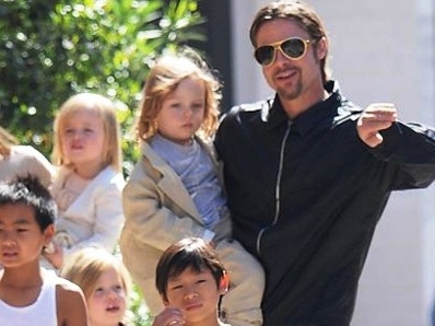 O αυστηρός μπαμπάς Brad Pitt