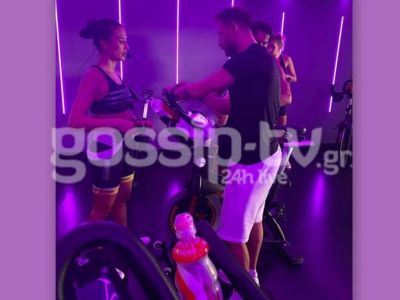 Καραφώτης-Σαλταφερίδου:Πιο ερωτευμένοι από ποτέ και στο γυμναστήριο(exlusive pics)