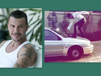 Τα νεύρα του Παπαζήση - Κατέστρεψε μέχρι και αυτοκίνητο (video)