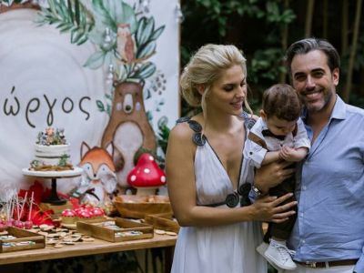 Μαντώ Γαστεράτου: Νέες φωτό από την παραμυθένια βάφτιση του γιου της (Pics)