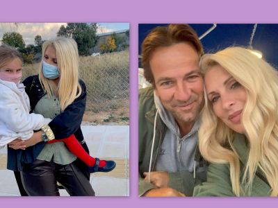 Ελένη Μενεγάκη: Αποκάλυψε σε ποιον μοιάζει η μικρή Μαρίνα