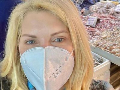 Ελένη Μενεγάκη: Δείτε τι ψώνισε από την Βαρβάκειο για το τραπέζι της Καθαράς Δευτέρας