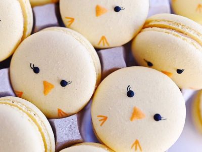 Πασχαλινά macarons - Εύκολα και Νόστιμα (pics+vid)