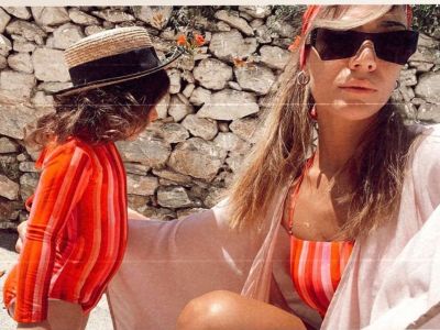 'Ηβη Αδάμου: Δείτε τη για 1η φορά να παίζει με την κόρη της - Μοναδικό βίντεο