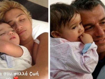 Σκορδά - Λιάγκας: Αυτή είναι η φανταστική τούρτα γενεθλίων του γιου τους