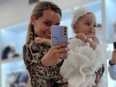 Βασιλική Μιλλούση: Η selfie με την κόρη της Σοφία στο παιδικό δωμάτιο