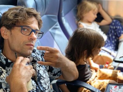 Αποστόλης Τότσικας: Ο,τι κάνει ο μπαμπάς κάνει και ο γιος - Η απίθανη φώτο