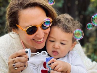 Κλέλια Πανταζή: Καλοκαιρινή βόλτα με το γιο και την ανιψιά της