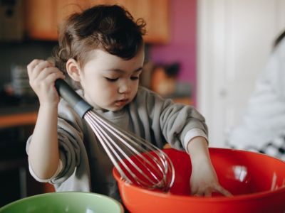 Φτιάξτε με τα παιδιά καλοκαιρινά muffins με κεράσια