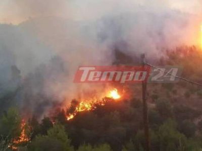 Φωτιά στην Ηλεία: Νέες εκκενώσεις οικισμών - Για σχέδιο εμπρησμού κάνει λόγο ο Αντιπεριφερειάρχης