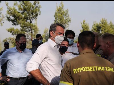 Μήνυμα Μητσοτάκη το απόγευμα μετά τις συσκέψεις για τη στήριξη των πυρόπληκτων