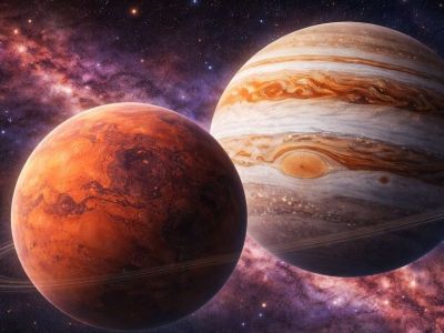 Άρης αντίθεση με Δία: Πάθος, ρίσκο και υπερβολικές αντιδράσεις για όλα τα ζώδια