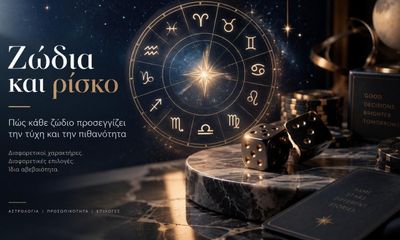 Ζώδια και ρίσκο: Πώς κάθε ζώδιο προσεγγίζει την τύχη και την πιθανότητα