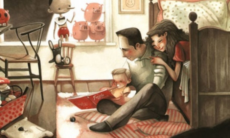 Τι είναι αυτό που κάνει ευτυχισμένη μια οικογένεια; Η απάντηση μέσα από 15 τρυφερά σκίτσα