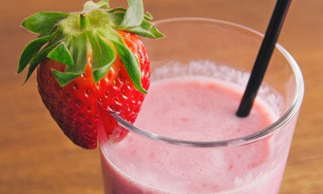 Πανεύκολο milkshake φράουλα
