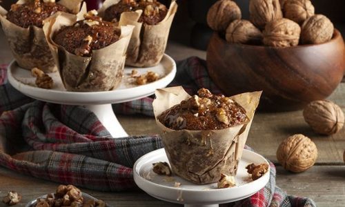 Συνταγή για healthy χριστουγεννιάτικα muffins από τον Άκη Πετρετζίκη