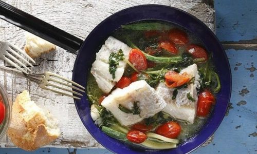Συνταγή για γλώσσα στο ''παλαβό νερό'' από τον Άκη Πετρετζίκη