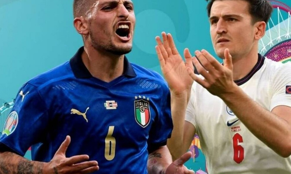 Ιταλία - Αγγλία:Ο Βεράτι βάζει την προσωπικότητα κι ο Μαγκουάιρ το κεφάλι, στην τελική μάχη του Euro