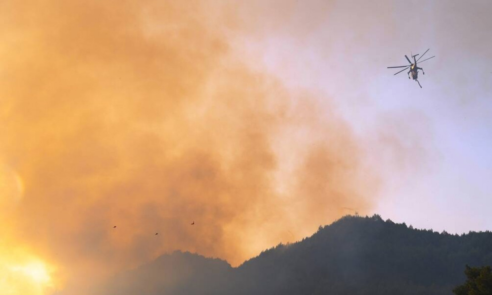 Φωτιά στην Αρχαία Ολυμπία: Νέα εντολή εκκένωσης για Λούβρο-Άνω Λούβρο-Άσπρα Σπίτια