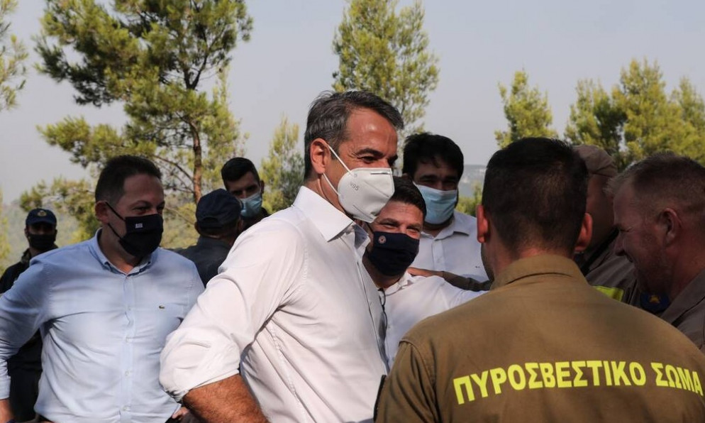 Μήνυμα Μητσοτάκη το απόγευμα μετά τις συσκέψεις για τη στήριξη των πυρόπληκτων