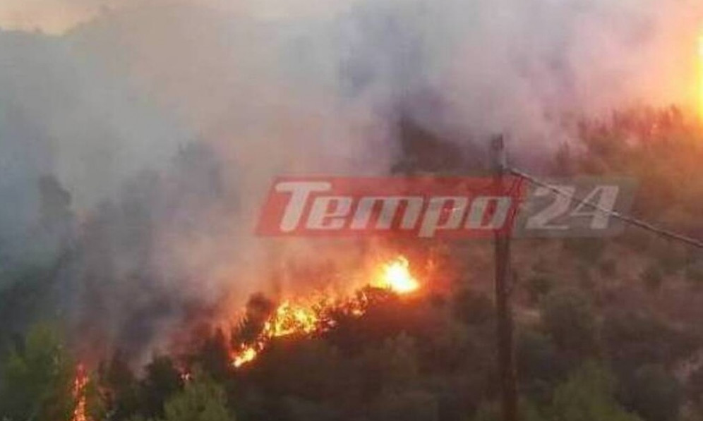 Φωτιά στην Ηλεία: Νέες εκκενώσεις οικισμών - Για σχέδιο εμπρησμού κάνει λόγο ο Αντιπεριφερειάρχης