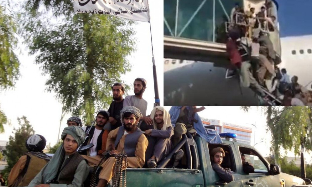 Αφγανιστάν: Εικόνες χάους στο αεροδρόμιο της Καμπούλ - Ποδοπατήθηκαν για να φύγουν